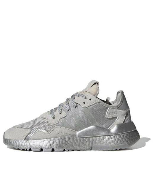 Adidas Gray (Wmns) Nite Jogger Metallic'
