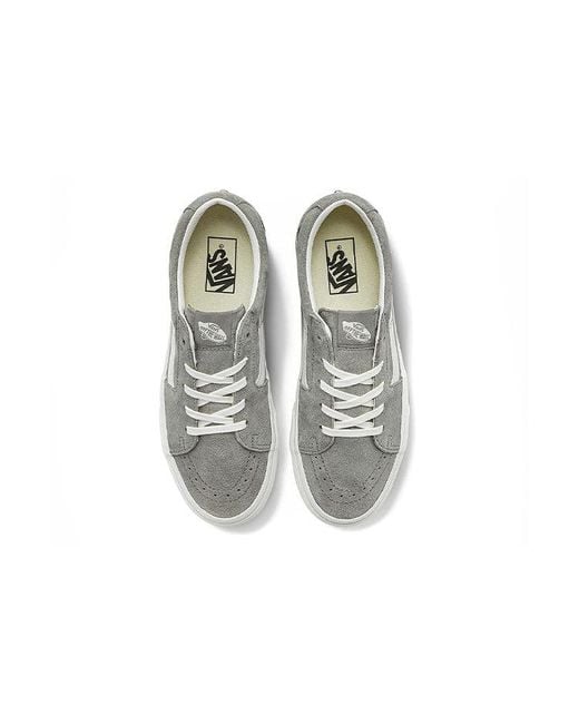 Vans White Sk8-Low Sneakers for men