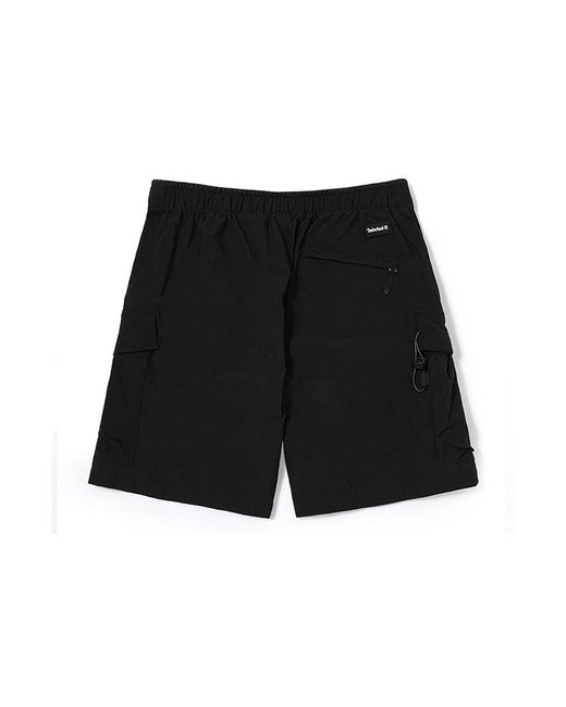 Timberland Black Stretch Quick Dry Wind Resistant Shorts for men