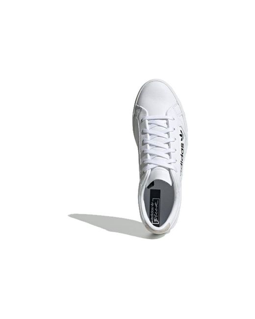 Adidas White (Wmns) Sleek 'Cloud'