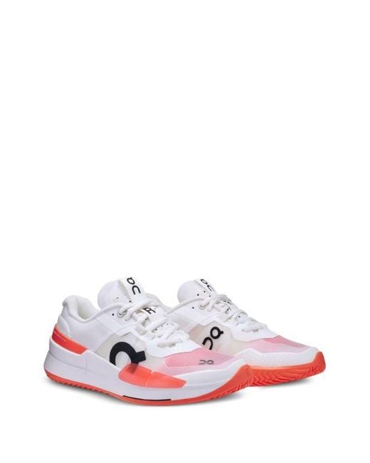 On Shoes White (Wmns) The Roger Pro 2 Clay Flame'