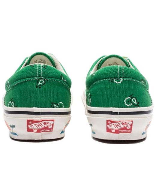 Vans Green Og Era Lx 'Paisley for men