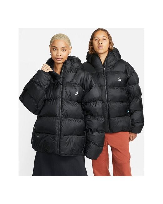 Nike Black Therma-Fit Adv Acg Lunar Lake Jacket Asia Sizing for men