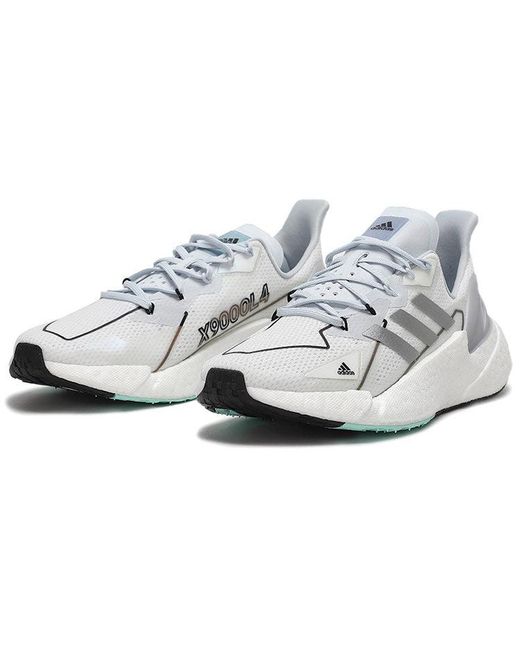 Adidas White X9000L4 Boost for men