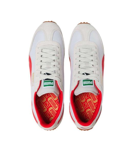 PUMA White Whirlwind Classic Tan'