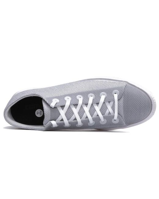 Converse White Chuck Taylor All Star Modern Ox 'Ash' for men