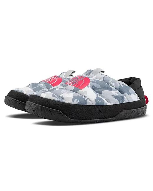 The North Face Blue Nuptse Mules for men