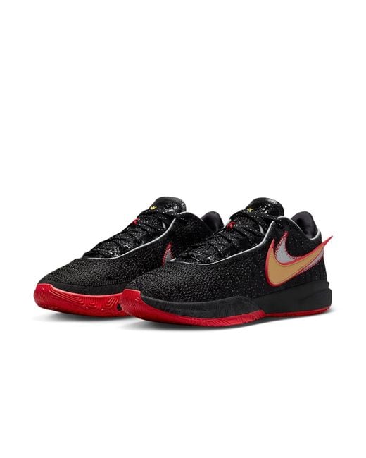 Nike Black Lebron 20 'Trinity' for men