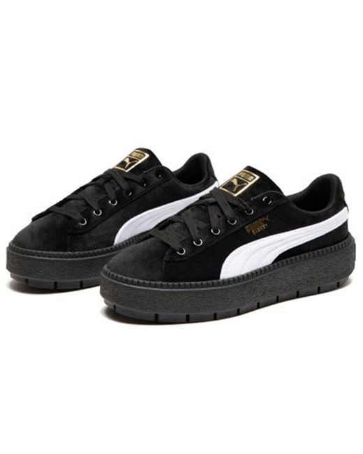 PUMA Black (Wmns) Platform Trace V