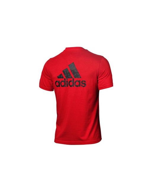 Adidas Predator Logo Soccer/Football Training Athleisure Casual Sports Breathable Short Sleeve for men