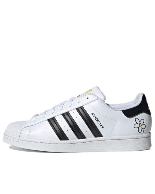 Adidas White Originals Superstar Shoes 'Cloud Core Hazy' for men