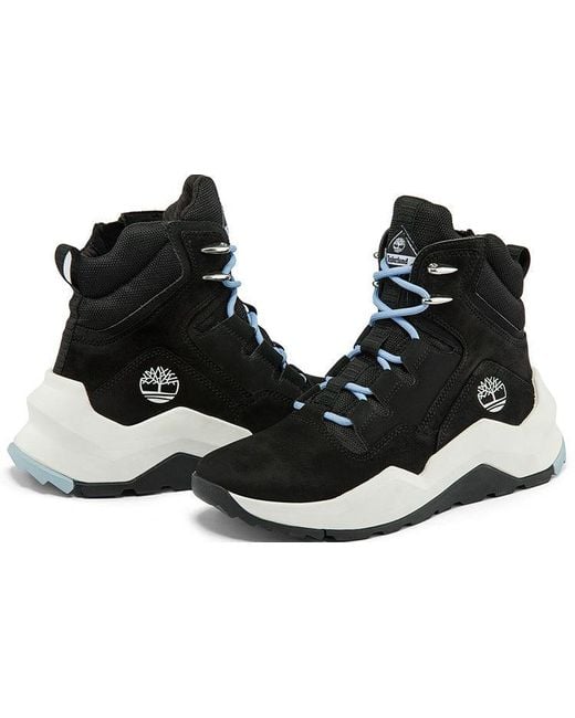 Timberland Black (Wmns) Madbury Side-Zip Waterproof Boot Nubuck'