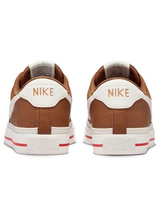 Nike Brown (Wmns) Court Legacy Next Nature 'Light British Fire Sail'