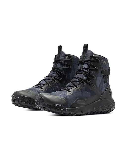 Under Armour Black Project Rock X Hovr Dawn Boot