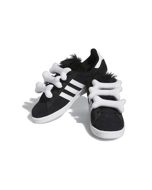 Adidas Black X Jeremy Scott Campus 80S 'Bones for men