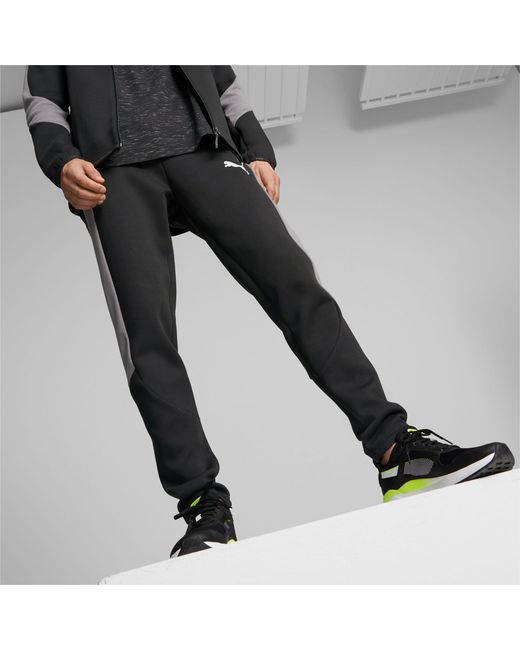 PUMA Black Evostripe Pants for men
