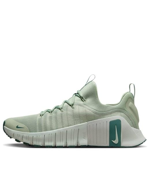 Nike Green Free Metcon 6 'Jade Horizon Vintage' for men