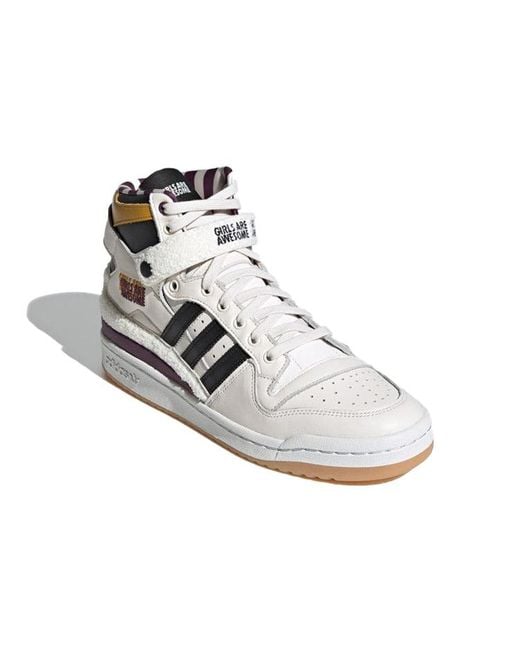 Adidas White Girls Are Awesome X Forum High 'Cloud' for men