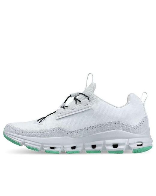 On Shoes White Cloudaway Cn 'Undyed Parakeet' for men