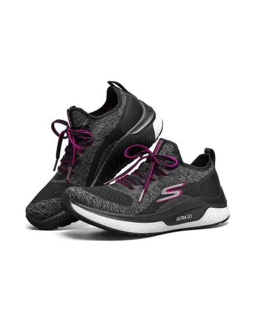 Skechers Black (Wmns) Go Run Steady Sports Shoes