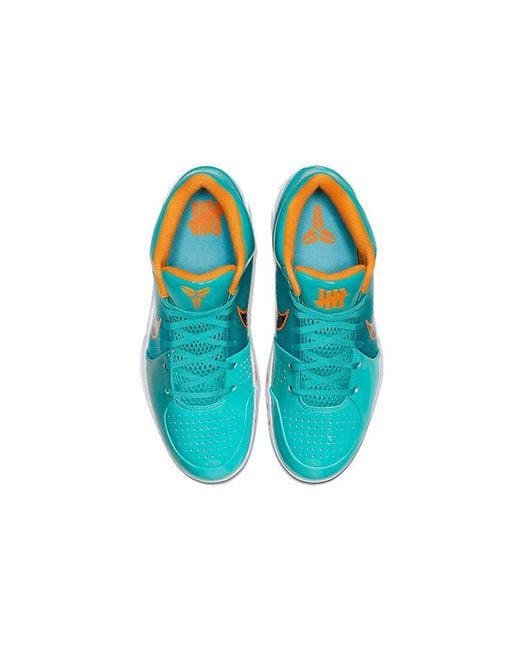 Nike X Undefeated Kobe 4 Protro 'Hyper Jade' in Blue for Men | Lyst UK