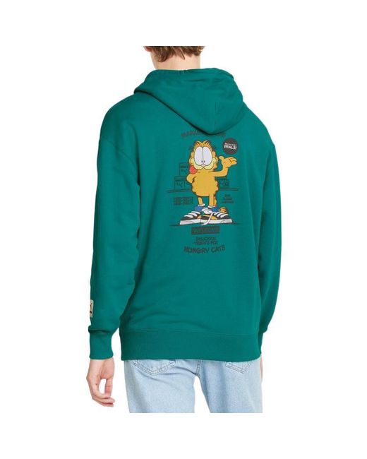 PUMA Green X Garfield Hoodie 'Parasailing' for men