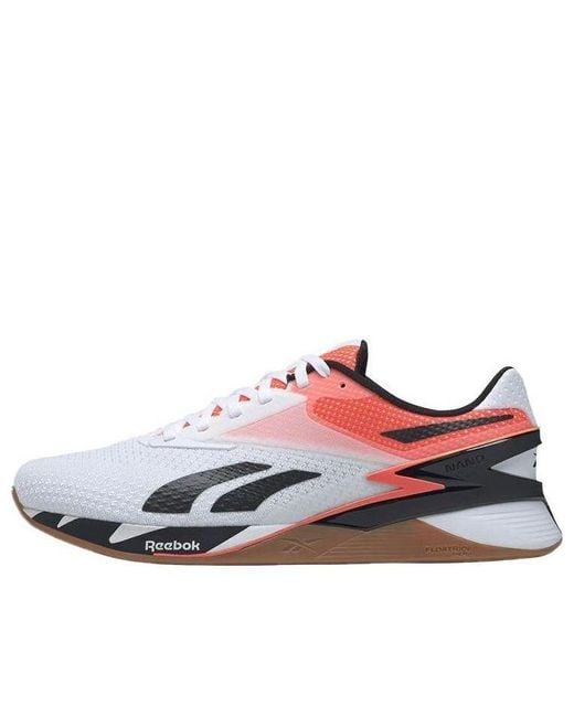 Reebok Red Nano X3 Mismatched'