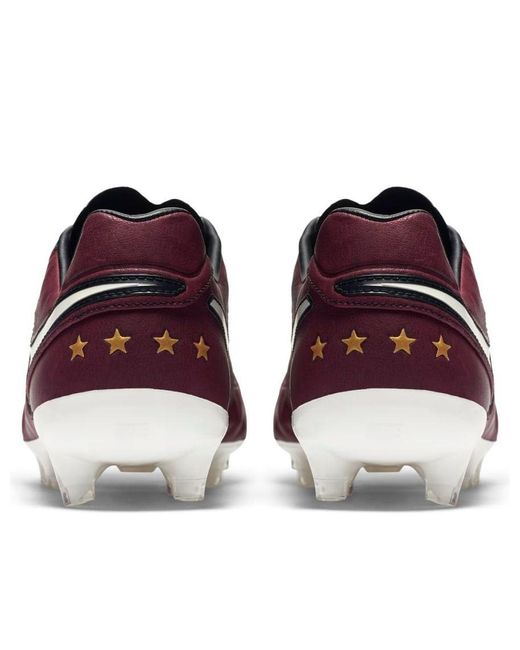 Nike Purple Tiempo Legend 6 Se Fg 'Merlot' for men