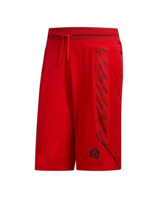 Adidas Red Ros C365 Short Casual Sports Breathable Basketball Shorts for men
