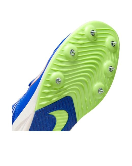 Nike Blue Air Zoom Rival Jump Spikes for men