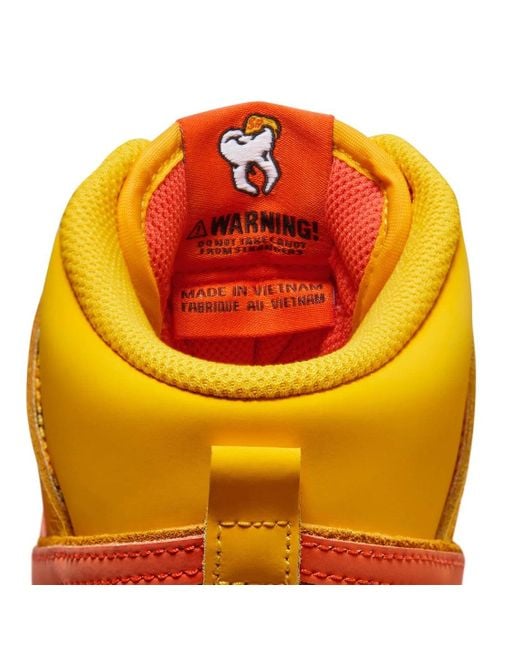 Nike Orange Sb Dunk High 'Sweet Tooth' for men
