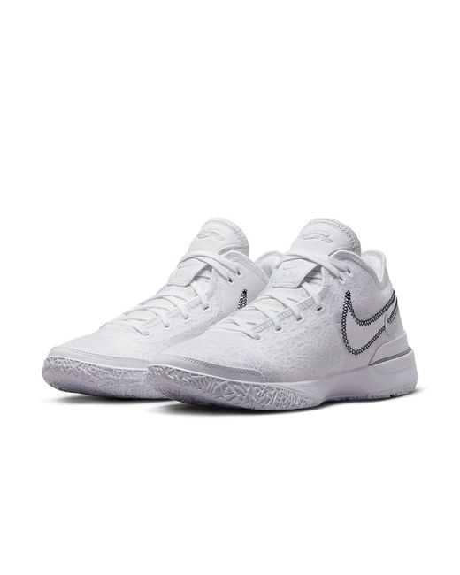 Nike White Zoom Lebron Nxxt Gen for men