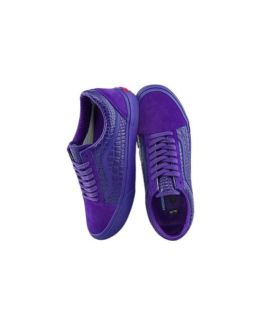 Vans Purple Old Skool Vlt Lx 'Croc Skin for men