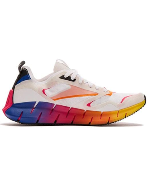 Reebok Blue Zig Kinetica Horizon Gradient' for men