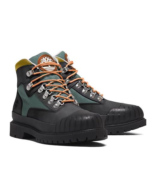 Timberland Black (Wmns) Heritage Rubber Toe Hiking Boots