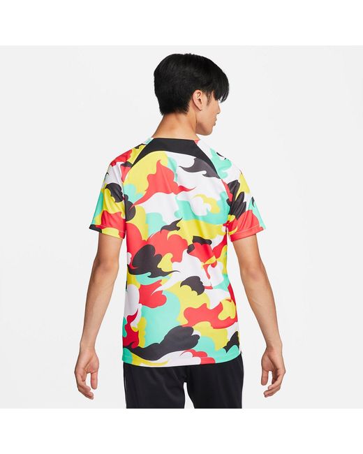 Nike Multicolor Dri-Fit China Pre-Match Soccer Jersey 'Colorful' for men