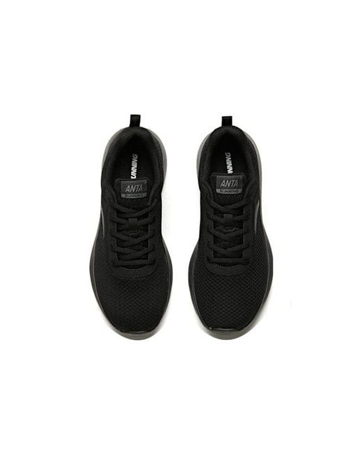 Anta Black (Wmns) Running Series Sneakers