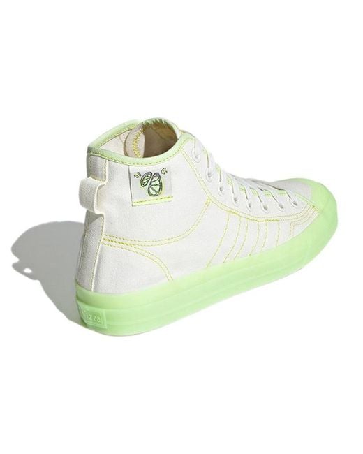 Adidas Nizza Hi Rf 'Cream Yellowgreen' for men