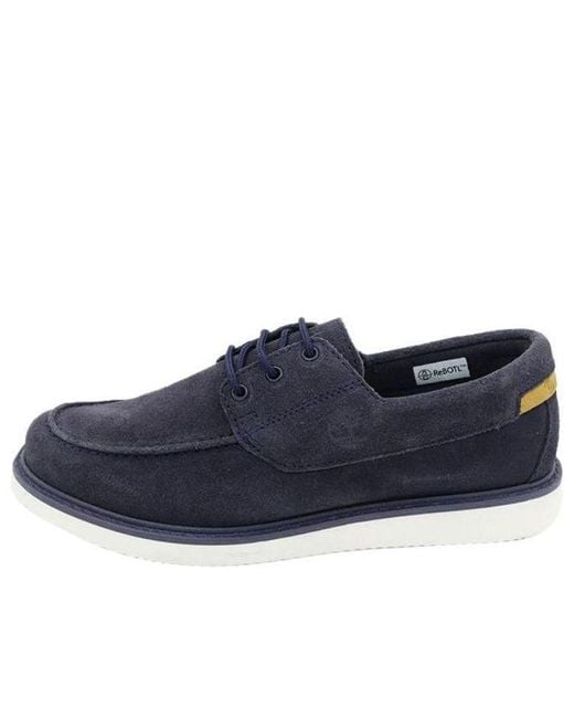 Timberland Blue Newmarket Ii Boat Shoes for men