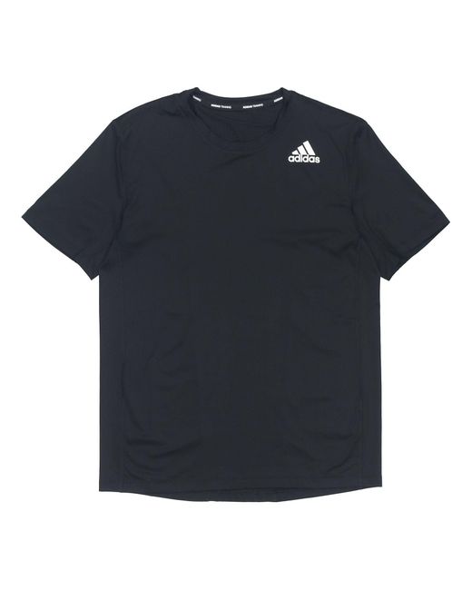 Adidas Black Tf Turf Ss Ftd Round Neck Sports Short Sleeve for men