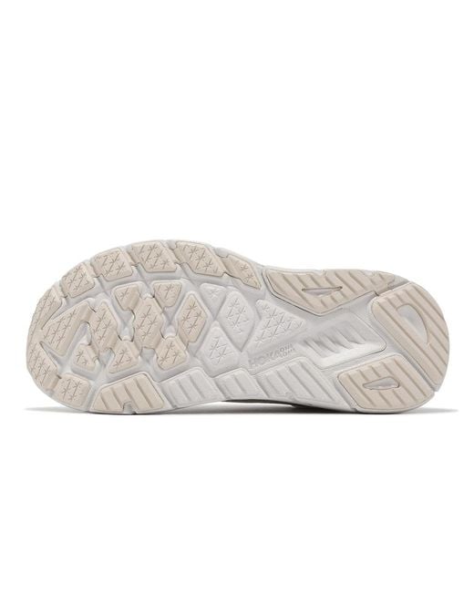 Hoka One One White (Wmns) Arahi 7 'Blanc De Blanc Rose'