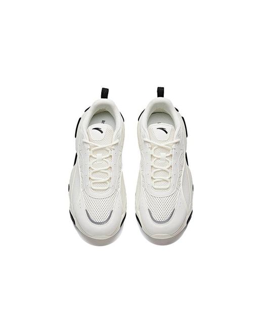 Anta White Life Series Sneakers 'Ivory' for men