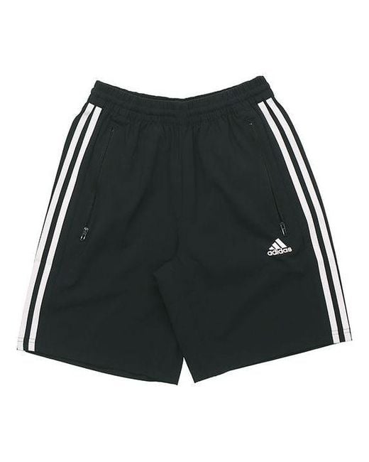 Adidas Black Short Library Shorts For for men