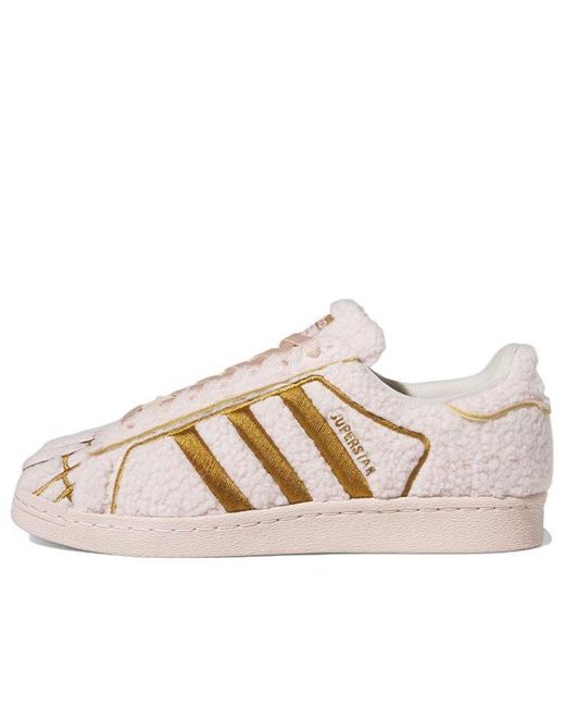 Adidas Natural Superstar 'Concha Strawberry' for men