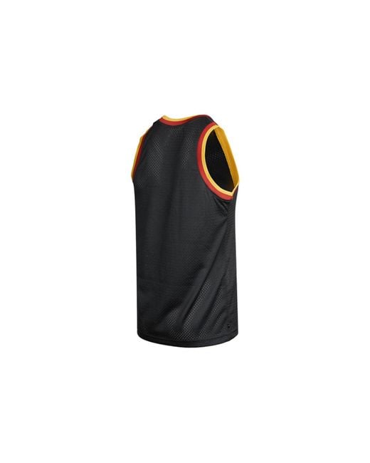 Nike Black Giannis Freak Contrasting Basketball Jersey for men