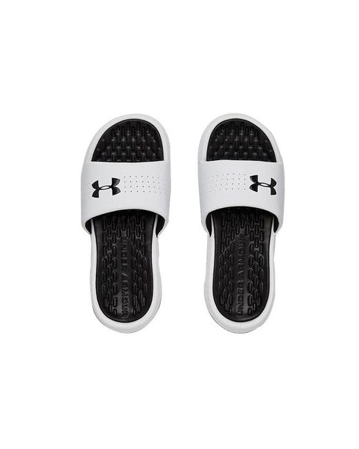 Under Armour White (Wmns) Playmaker Slippers
