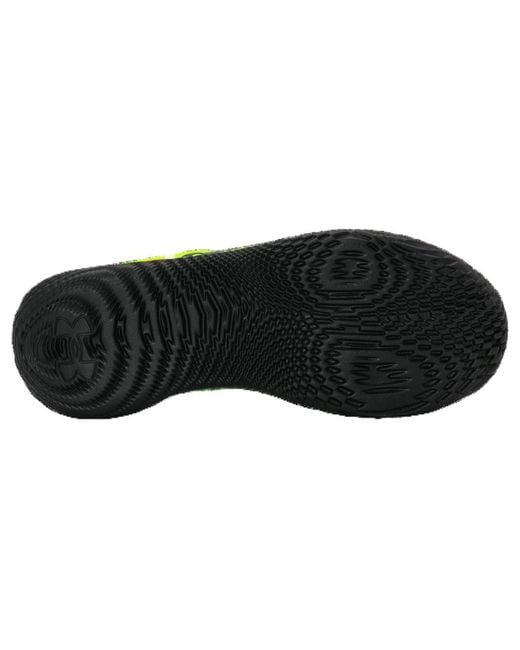 Under Armour Green Ua Flow Slipspeed 'Lime Surge' for men