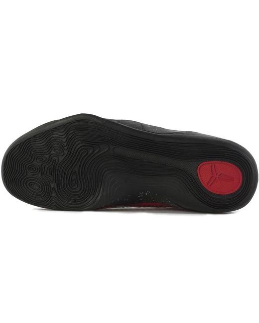 Nike Red Kobe 9 Elite Low Xdr 'University' for men