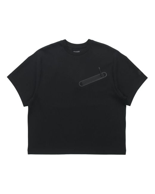 Nike Black Sportswear Nsw Tech Fleece Short Sleeve for men