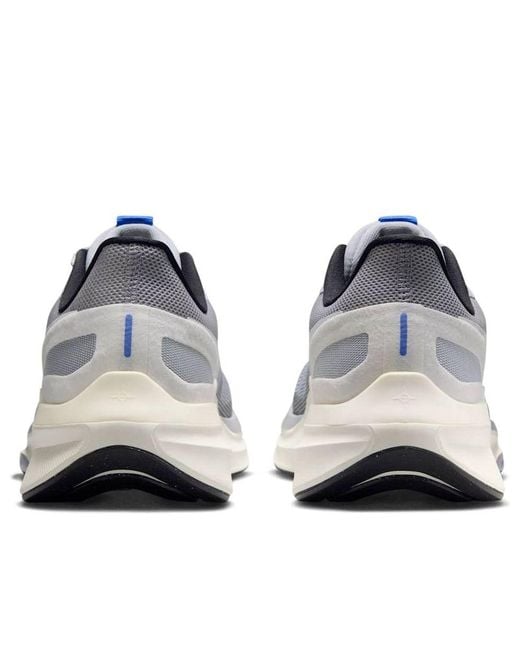 Nike Gray Air Zoom Structure 25 Shoes for men